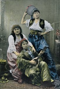 Women of the harem in Constantinople